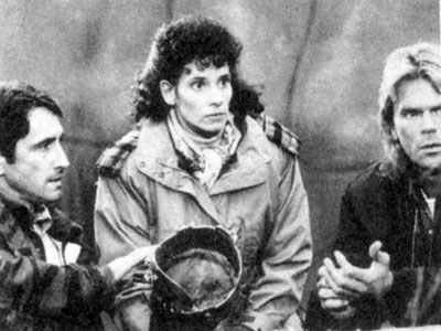 On the set of MacGyver